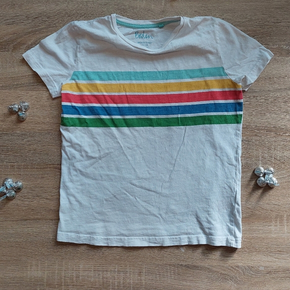 Mini Boden stripey tee 11-12 years - Picture 13 of 16